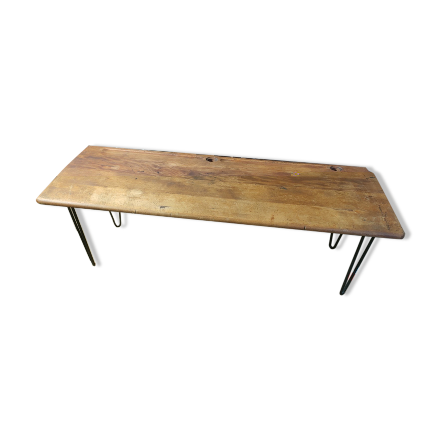 Coffee table living room legs compass tray wood desk school