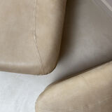 Set of two imitation leather armchairs by Jo Otterpohl for COR