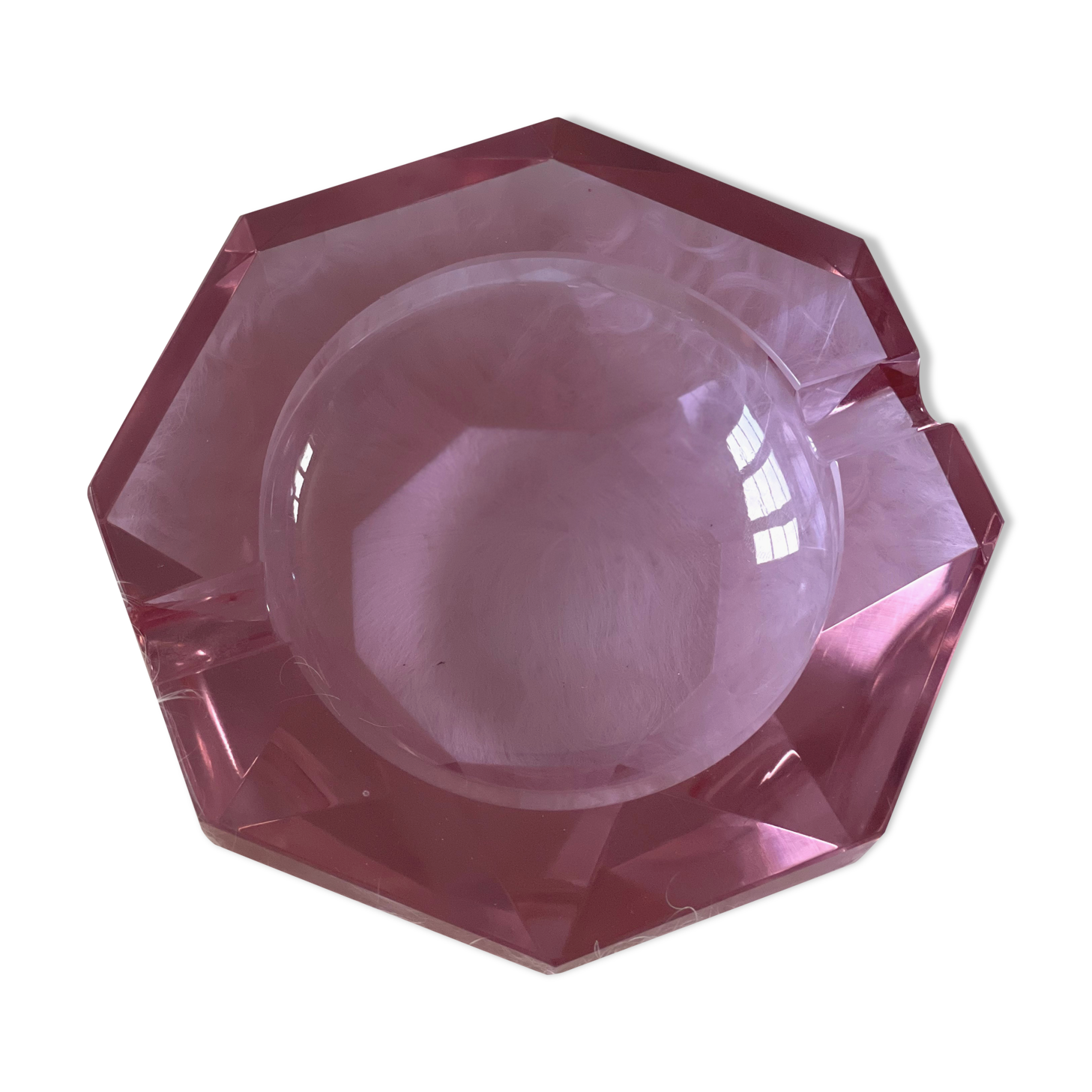 Crystal ashtray 1970