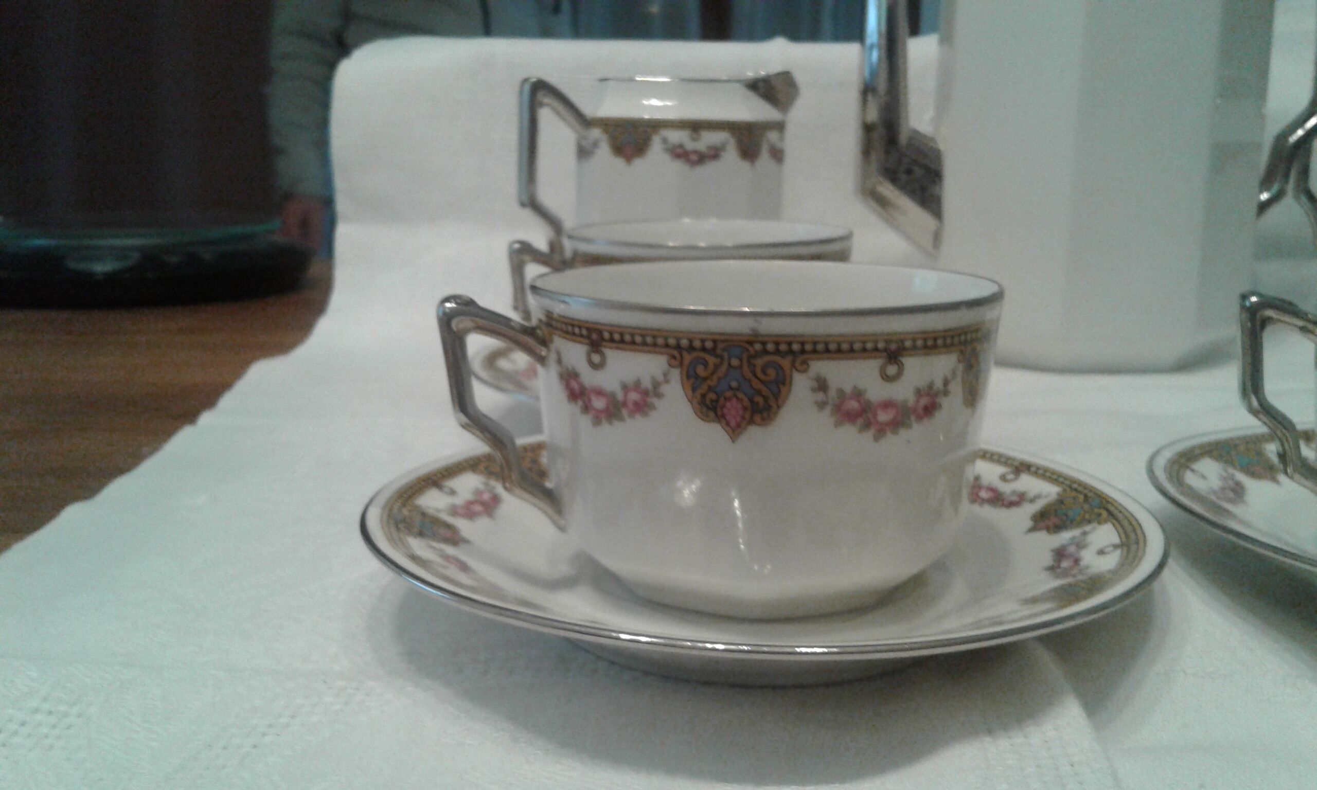 tea service or coffee ART DECO Léon Texeraud (Elte Limoges)