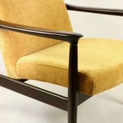 Fauteuil jaune GFM-64 attribué à Edmund Homa, 1970