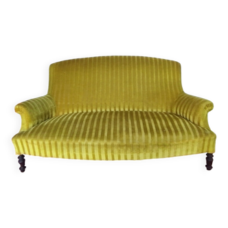 Old Velvet Sofa