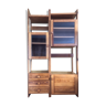 Modular wooden bookcase