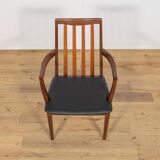 Mid-Century Teak and Leather Dining Chairs by Leslie Dandy for G-Plan, 1960