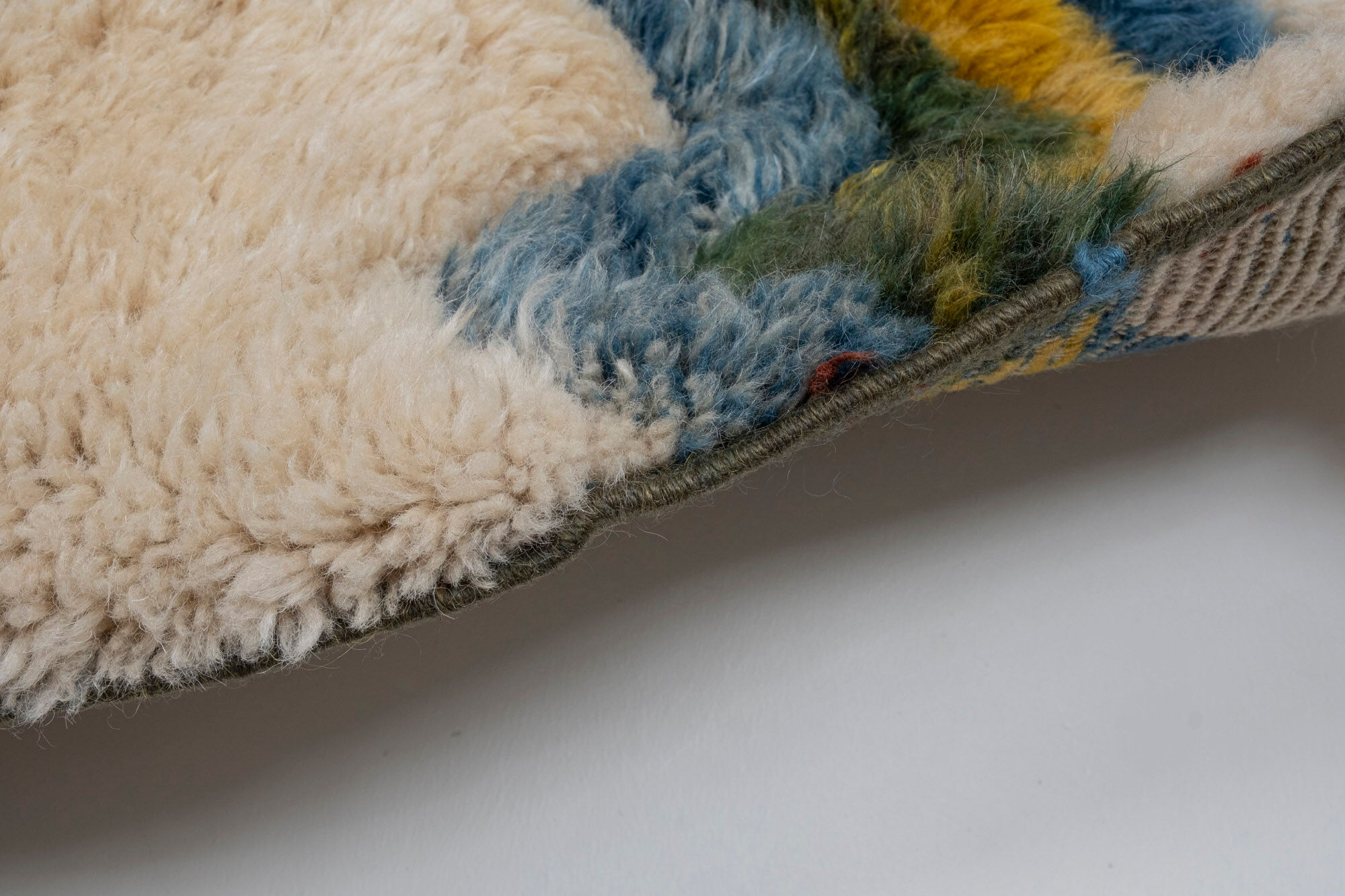 Vintage Turkish Mohair Tulu Rug 125 x 180 cm