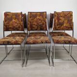Vintage chairs floral fabric