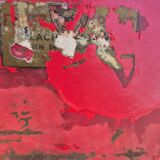 Set of 5 François Caruelle metal chairs