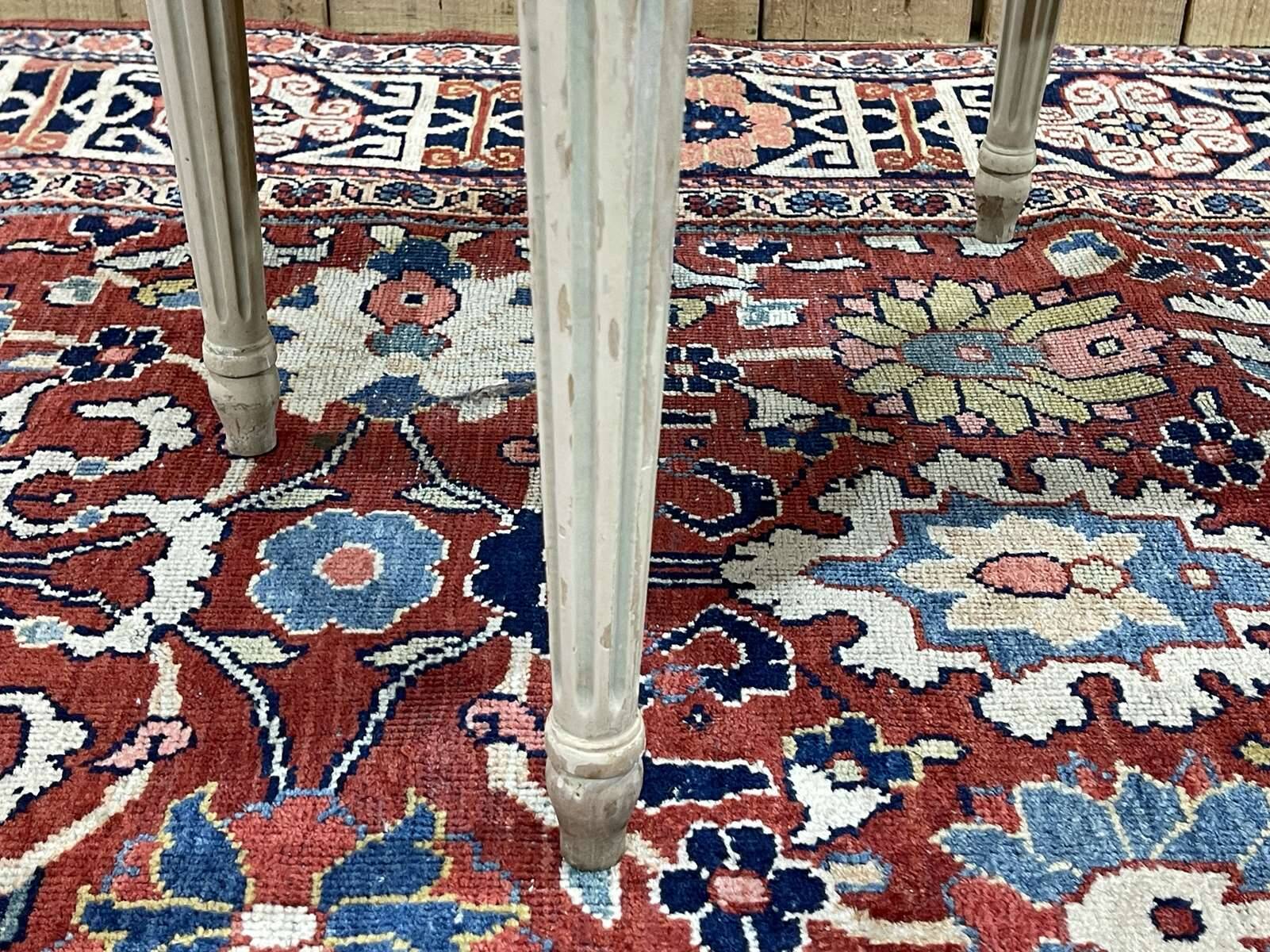 Louis xvi style piano stool from the 1950s