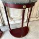 Paire de consoles, chevets table en acajou