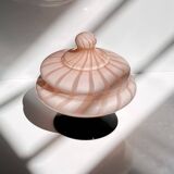 1950s Murano Opaline Glas Bonbonniere