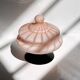 1950s Murano Opaline Glas Bonbonniere