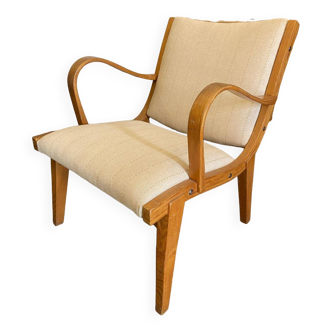 Fauteuil bois- tissu