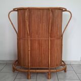 60s bamboo and rattan tiki bar
