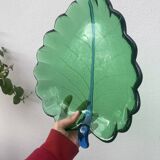 Murano leaf glass pocket tray