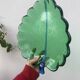 Murano leaf glass pocket tray
