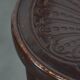 Set of five vintage wooden Cosmos bistro design chairs with stunning detail