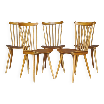 Set of 5 Baumann Menuet chairs No. 841 -1968-