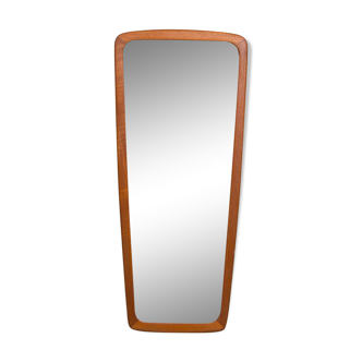 Miroir danois avec une console en teck 40x97cm