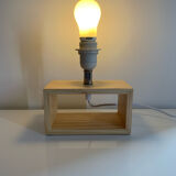 Pied de lampe en bois