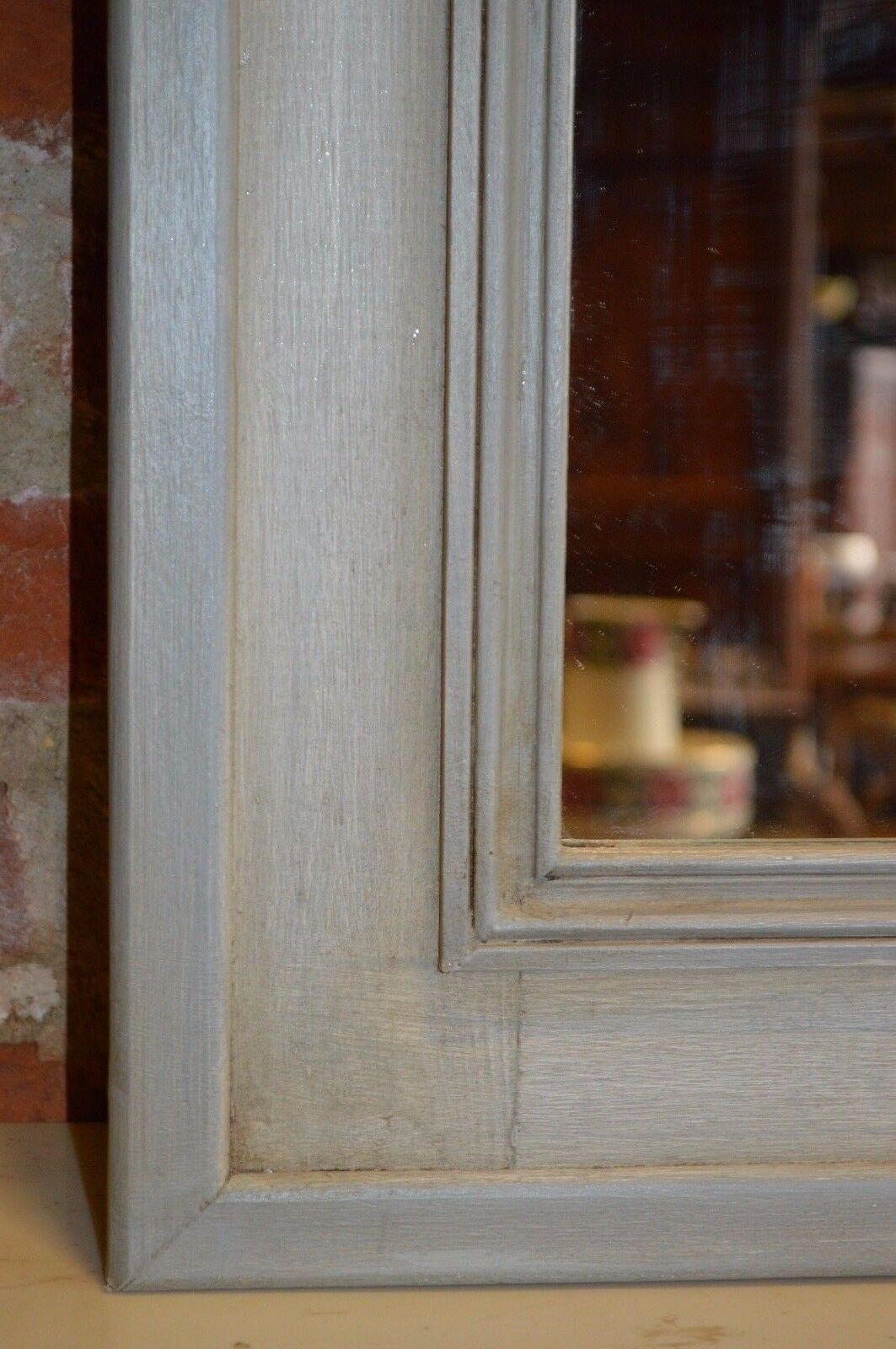 Trumeau mirror with musical instruments - 141x71cm