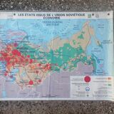 Old MDI map, the states of the Soviet Union