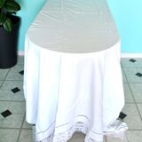 Vintage sheets in embroidered cotton and lace LS 170x280 *F1*