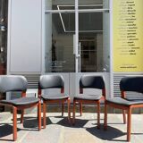 4 chaises de salle à manger années 60