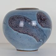 Taizé stoneware ball vase
