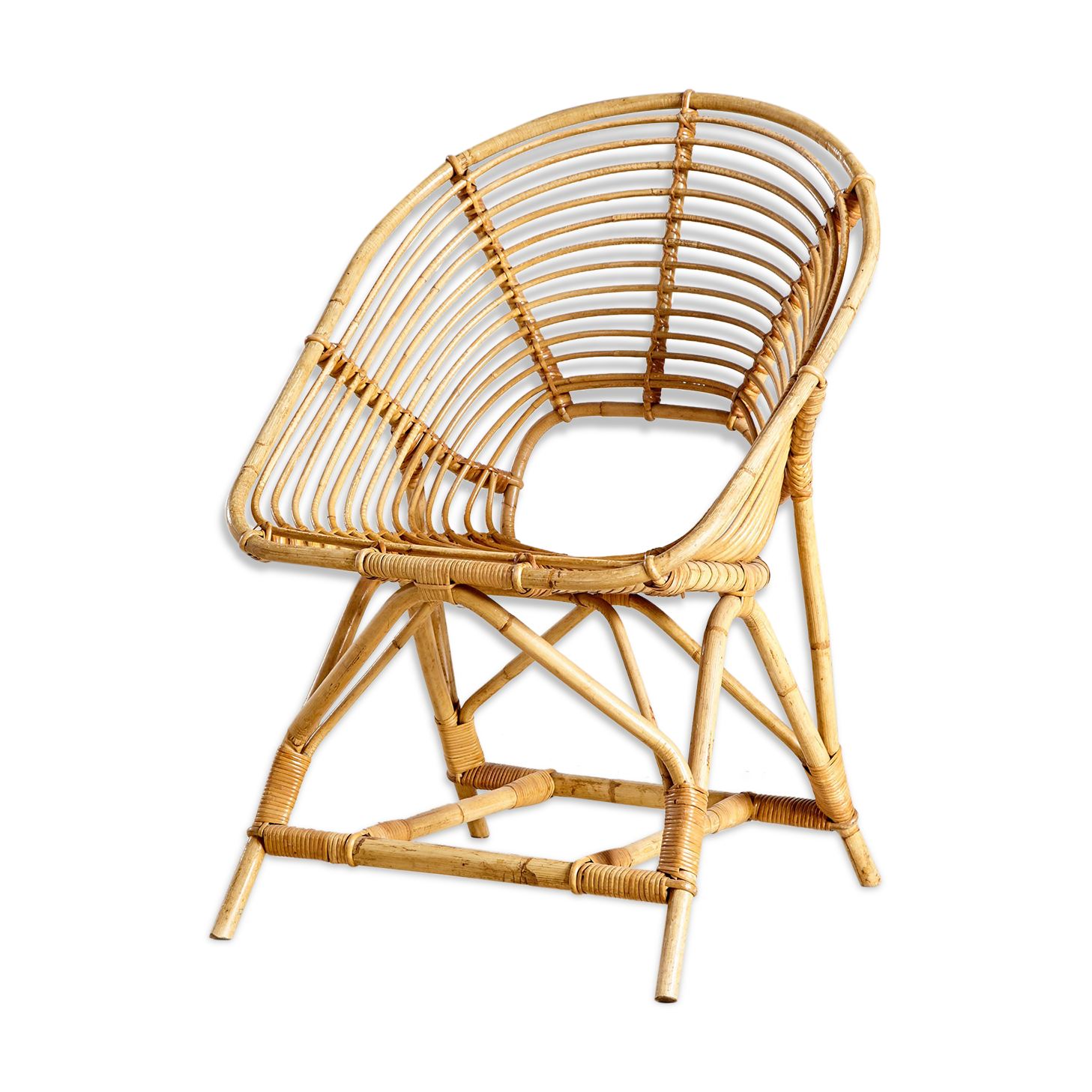 Rattan garden chair
