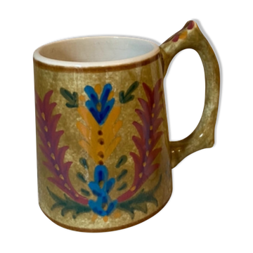 Colorful Greek ceramic vase/pot