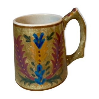 Colorful Greek ceramic vase/pot