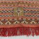 Vintage Moroccan Vegan Silk/Wool Berber Kilim 200x106 cm Kelim Rug