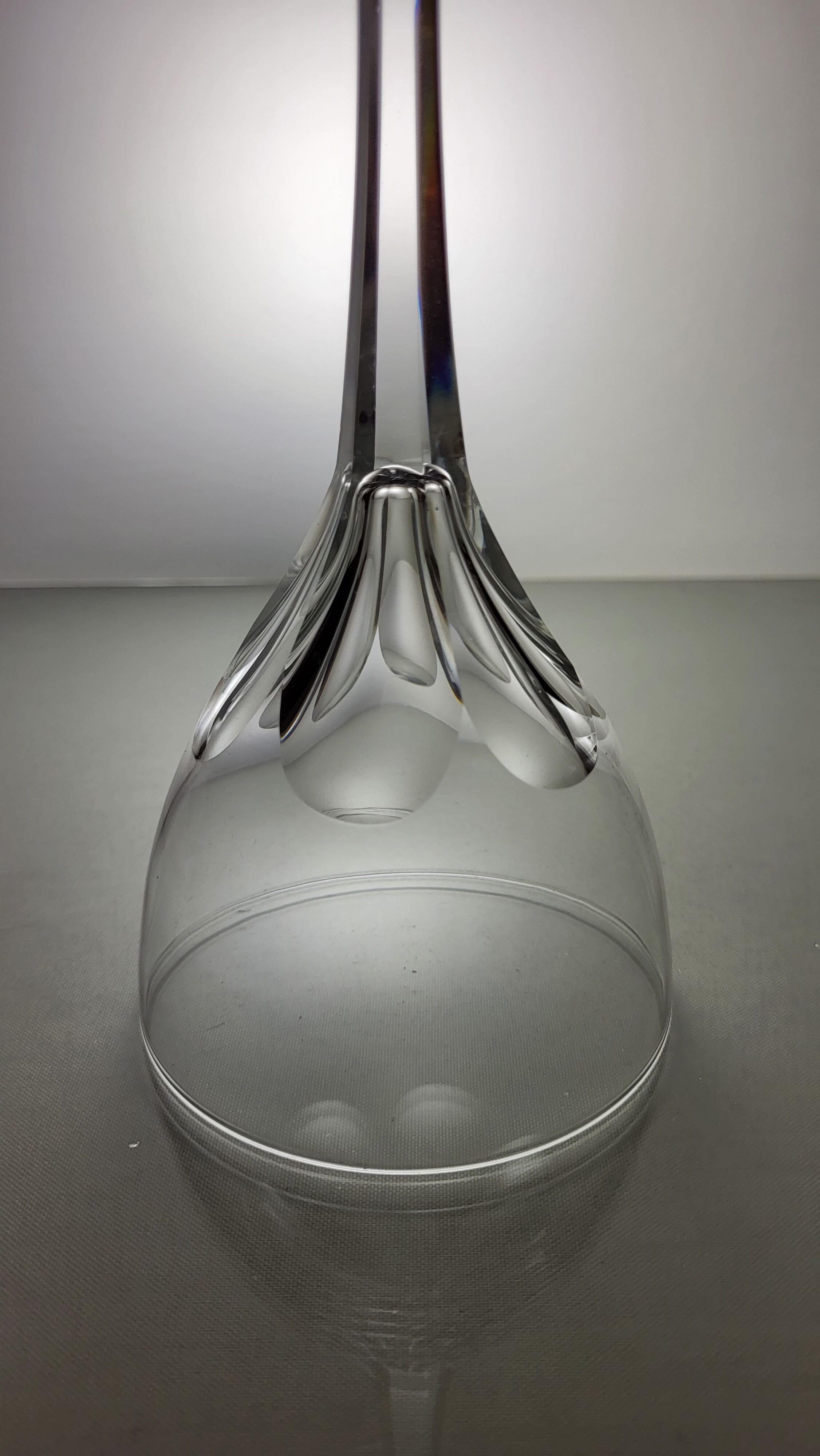 Crystal water glass Val Saint Lambert