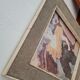 Galuchat frame + wood frame