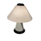 Black and White Table Lamp in Murano Glass, 1980s