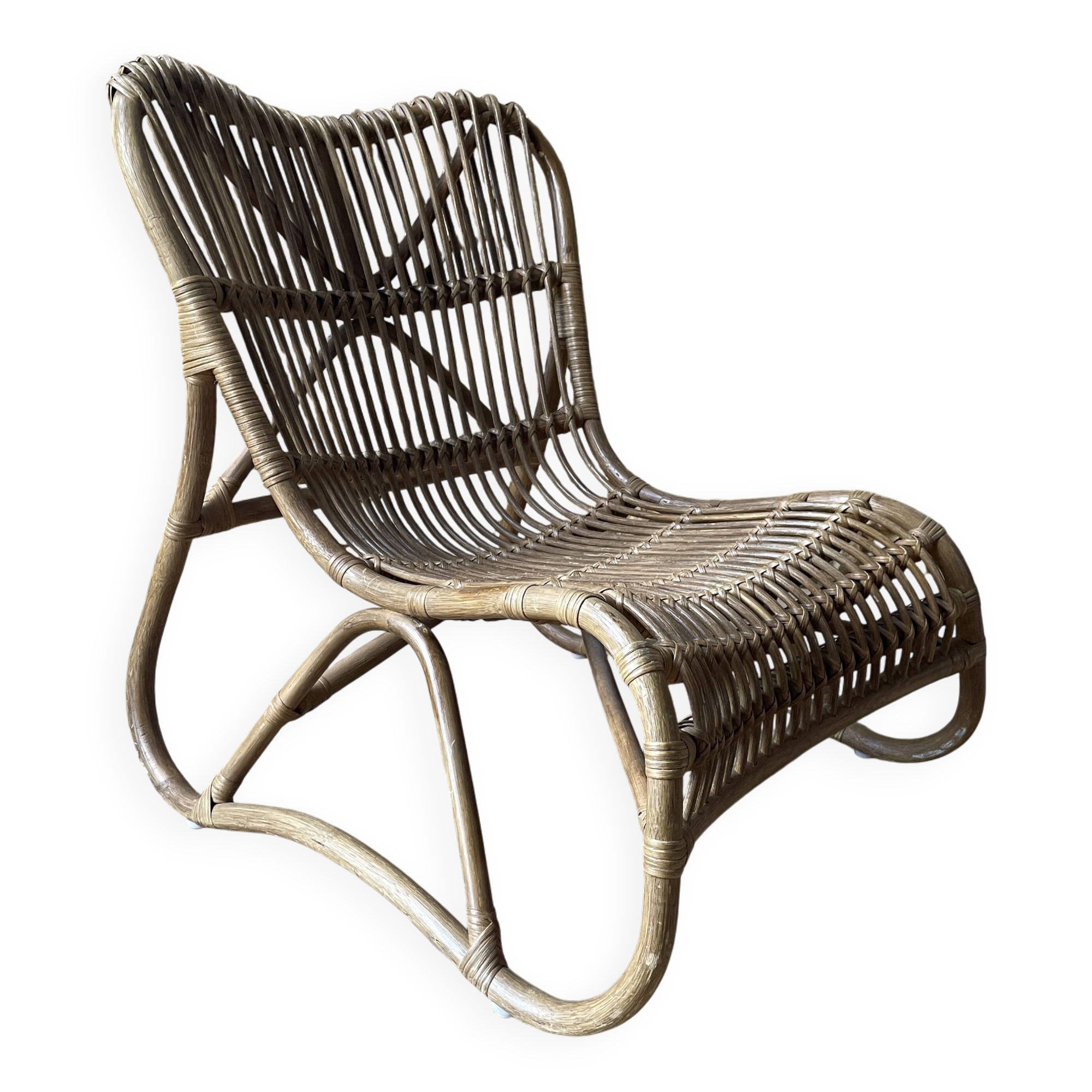 Reed armchair