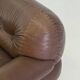 Dark brown leather Sapporo armchair for Mobil Girgi