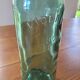 Vintage glass bottle l'Idéale with porcelain stopper