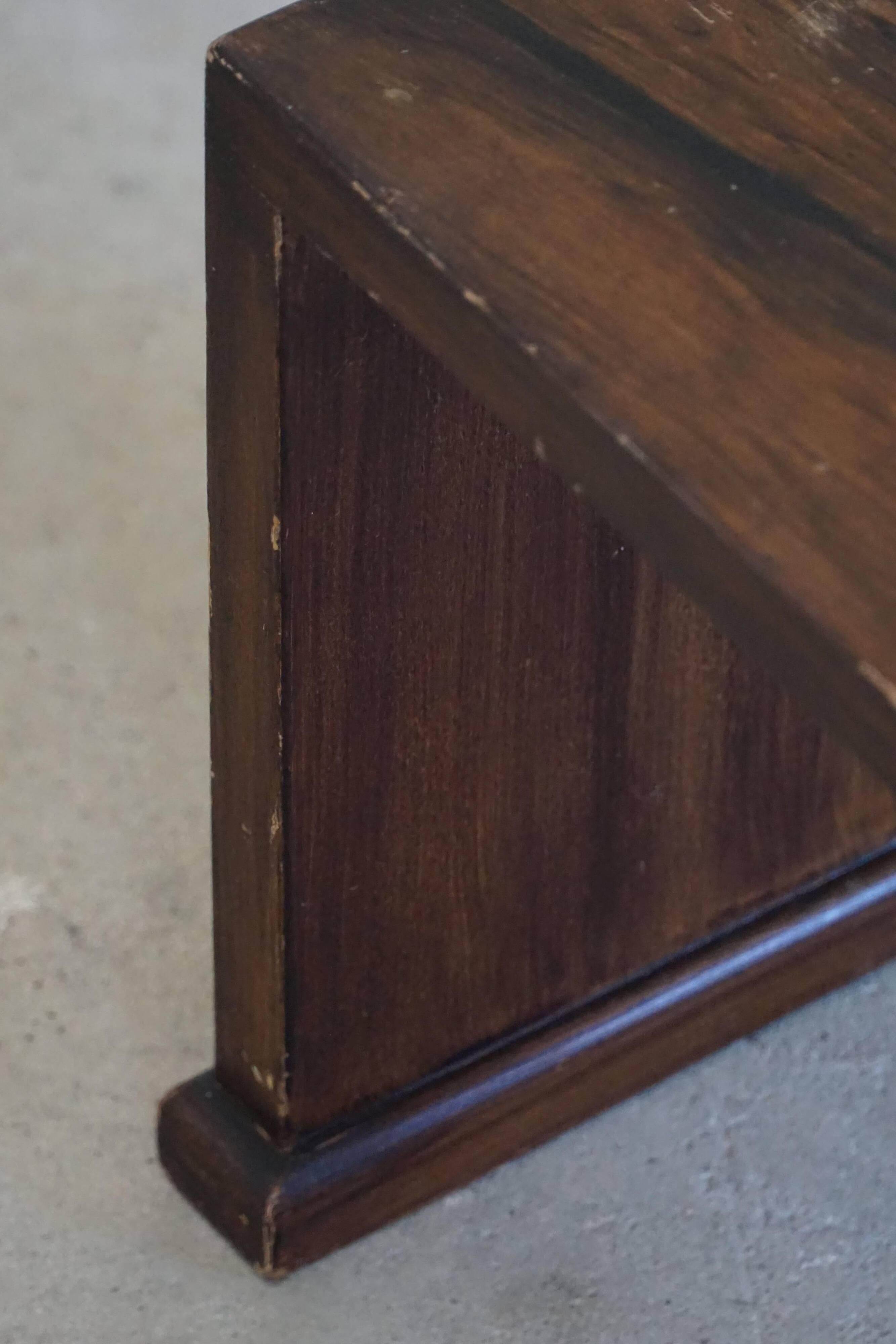 Decorative and multifunctional side table / pedestal, Danish Art Deco, 1940s