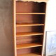 Antique solid wood bookcase