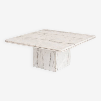 Marble coffee table. Vintage. France, 1970s