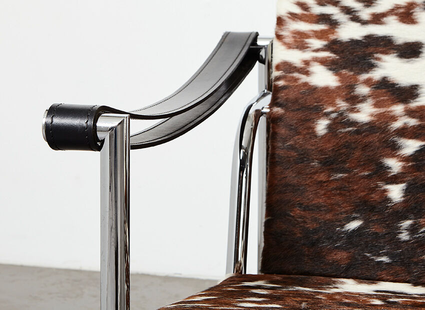 Le Corbusier Pair of LC1 Easy Chairs for Cassina 1990
