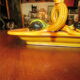 Old ceramic dish vallauris