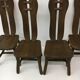 Set of 4 Belgian Brutalist Dining Chairs from De Puydt, 1970’s