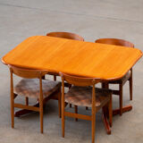 Scandinavian table in teak 1960