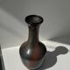 Vase en céramique brun H25
