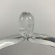 Art Glass Basket by O. Lipa and L. Metelak,  Moser, Czechoslovakia, 1970's