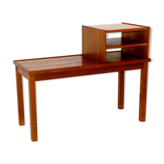 Teak telephone bench, Sweden, 1960