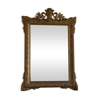 Napoleon Mirror 3 with Phoenix pediment