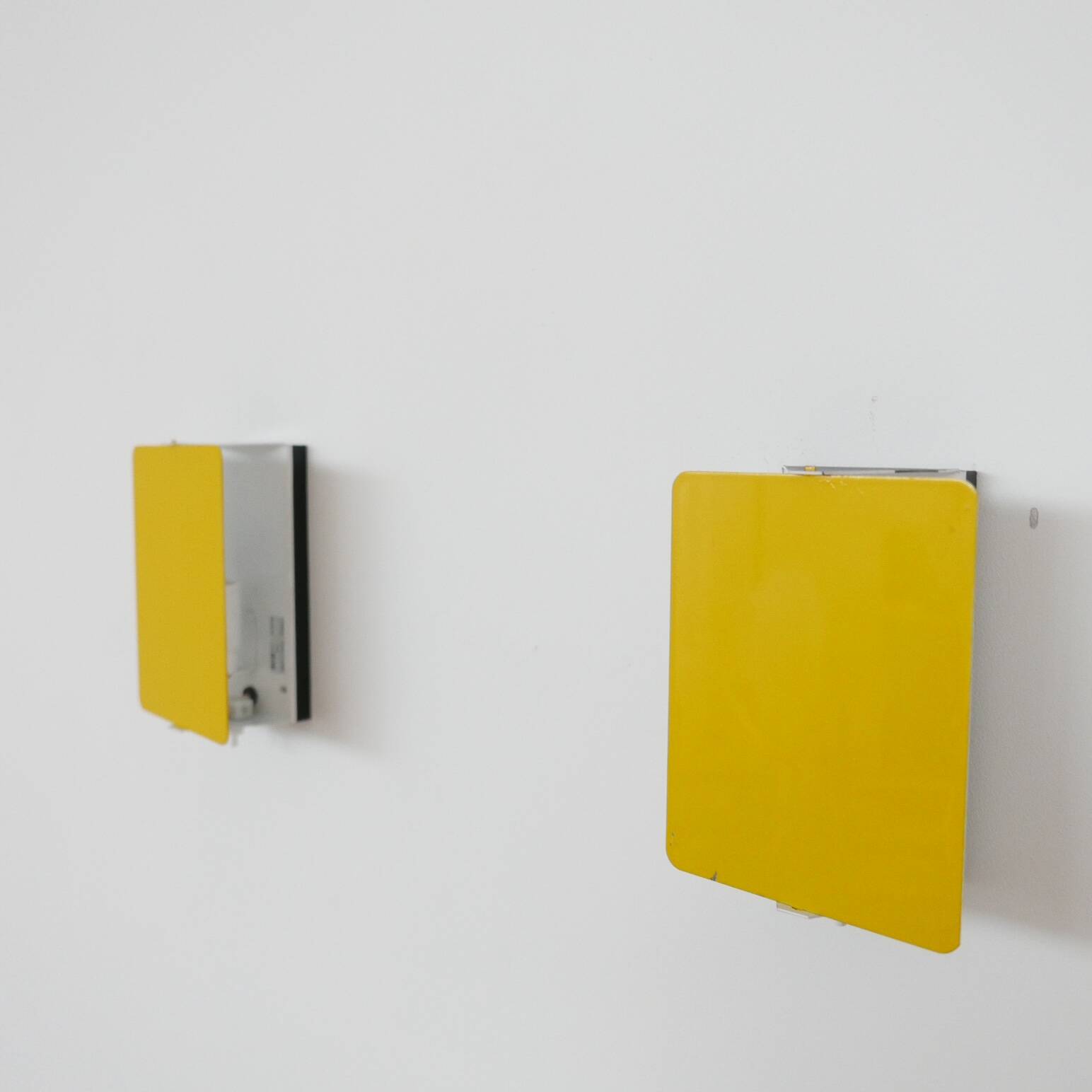 Charlotte Perriand Original Yellow Mid-Century Wall Lights (3 available)